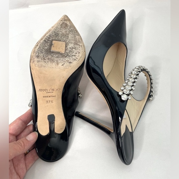 Jimmy Choo Patent Leather Bing 100 Heels - Picture 10 of 10